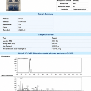 GHK-Cu — Research Vial